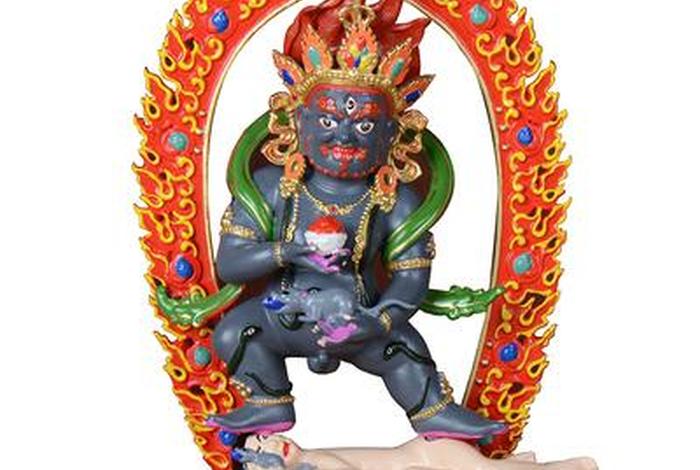 藏传佛教财神经，藏传财神佛像