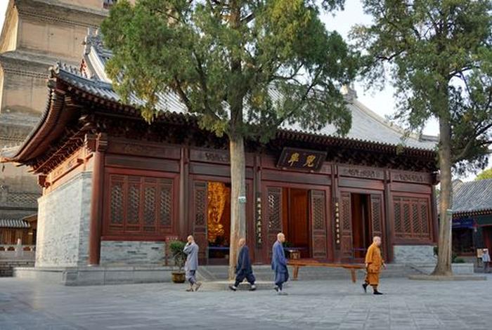 西安市佛教寺院一览表；西安市佛教寺院有哪几个？