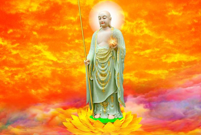佛教地藏菩萨图片（藏传佛教地藏菩萨高清图片）