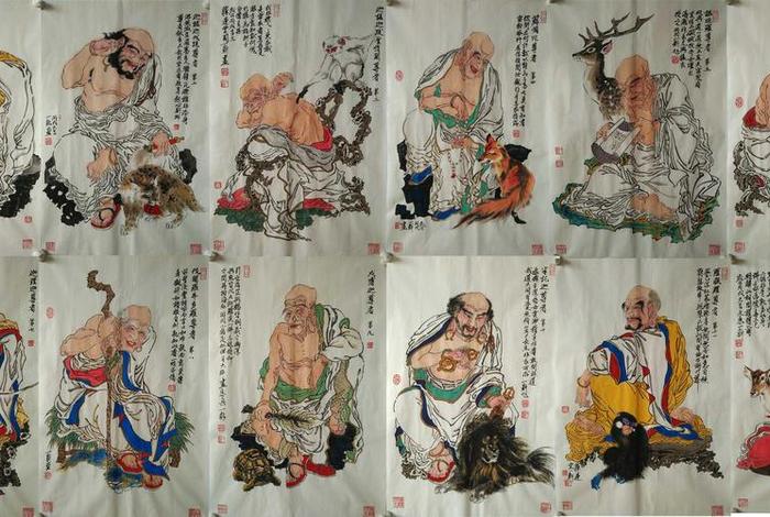 十六罗汉介绍；十六罗汉十八罗汉