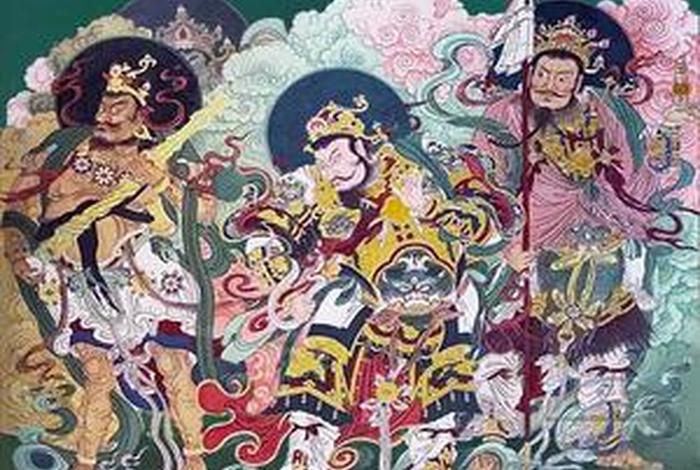 四大天王佛教图片大全（四大天王佛像画像）