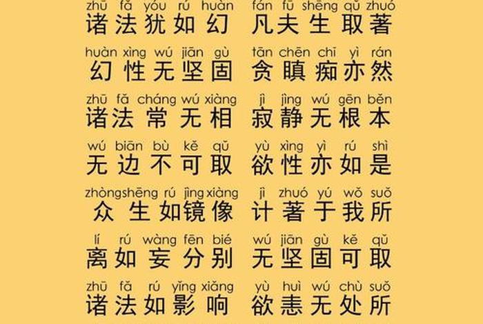 净口业，净口业真言注音读诵全文