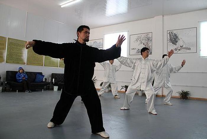 珲春学习太极拳的；学太极拳的视频