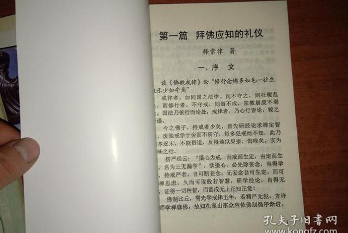佛教礼仪知识大全书籍（佛教基本礼仪规范）