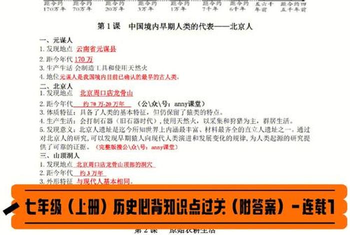 七年级历史关于佛教的知识总结（七年级历史知识点讲解）