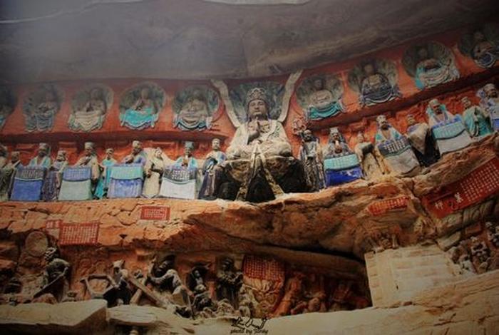 大足石刻宝顶山的神话传说；大足石刻宝顶山景区佛像故事