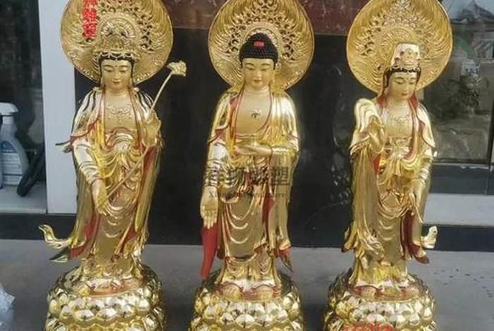 彩绘佛像接引佛 佛像彩绘教程