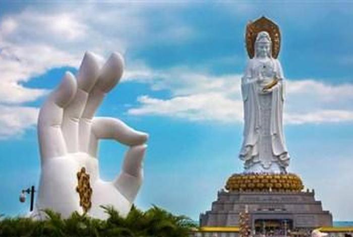 南山佛教文化引游人（南山佛教文化旅游景区）