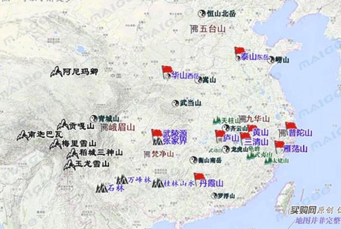 佛教旅游知识点汇总图高清大图 佛教旅游景观的名称和所在省份