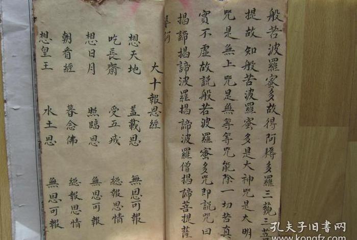 道教和佛教经文都有哪些；佛经与道教