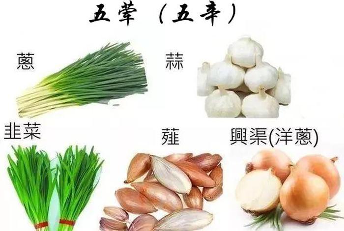 佛教上讲的不吃荤是哪五种荤，佛教不吃荤菜