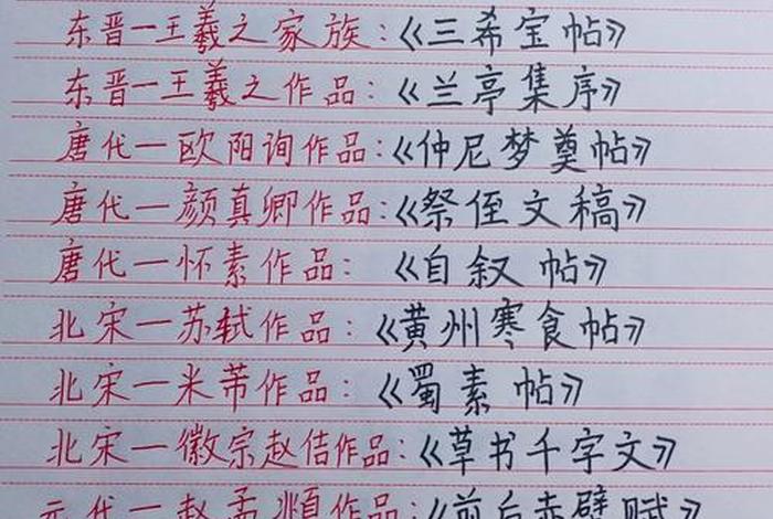 书法理论知识有哪些；书法的理论知识总结文章