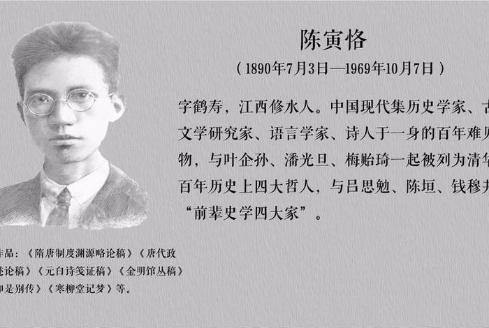 历史学家陈寅恪先生曾说佛教，著名史学家陈寅恪有感于