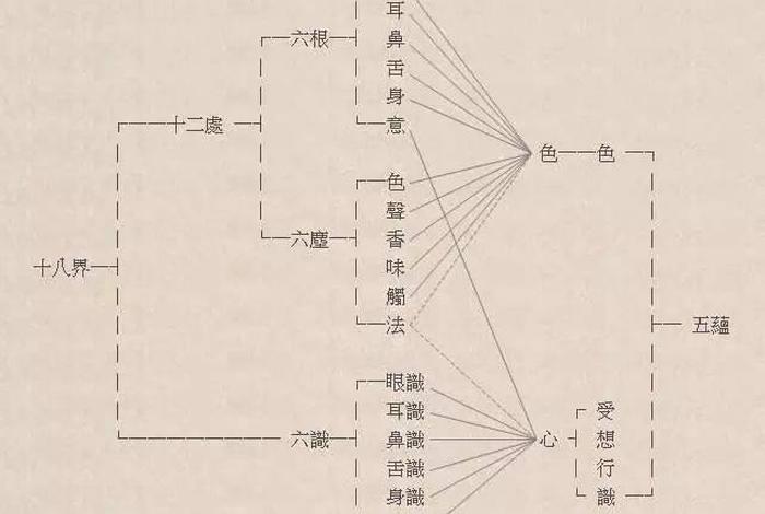 佛教中的六识和六根是什么 什么是六识六根六尘慧律法师