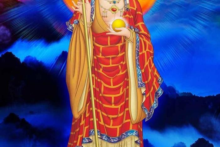 佛教地藏菩萨图片（藏传佛教地藏菩萨高清图片）