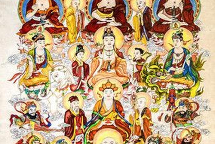 一张图搞懂佛教（佛教全图）