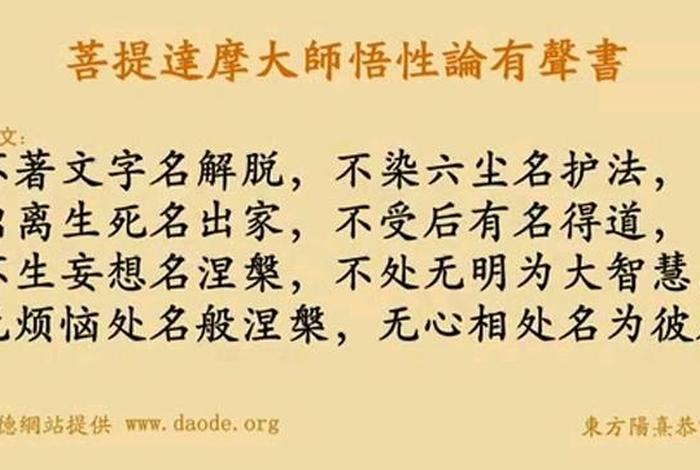 达摩祖师佛教知识大全（达摩祖师的全部著作）