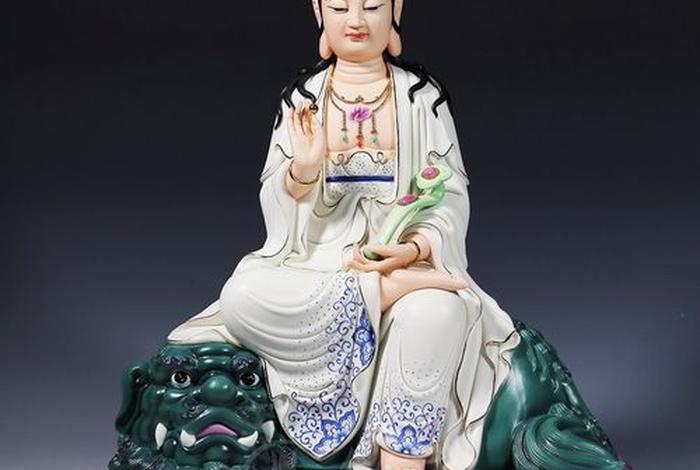 佛教菩萨的标志；佛教菩萨像