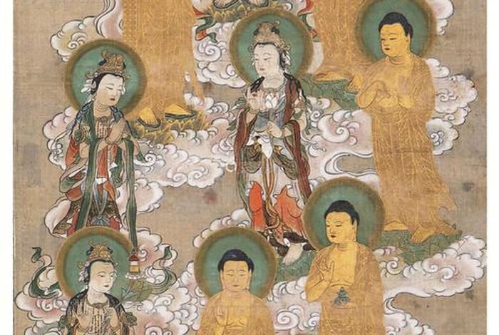 古代佛教知识梳理图片高清大全，古代佛教绘画