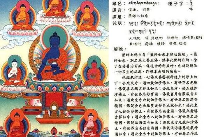 藏传佛教佛像知识介绍图片 藏传佛教诸佛介绍图