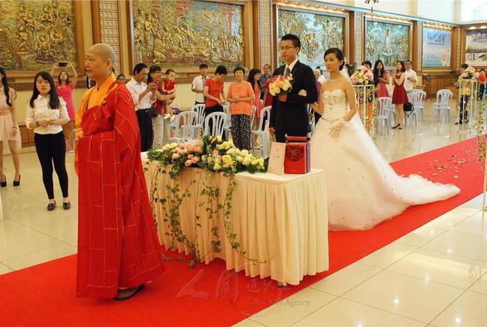 佛教 婚礼，佛教婚礼流程