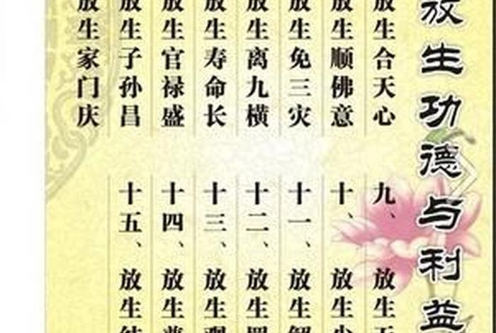 放生的意义及放生功德何在；放生的功德殊胜行