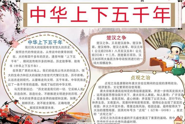 中华上下五千年学到的知识 中华上下五千年学到的知识是什么