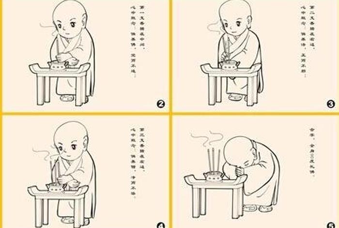 佛家咋上香（佛家上香手法）