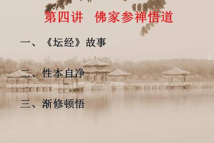 中国佛教讲禅学知识、中国禅宗佛教故事