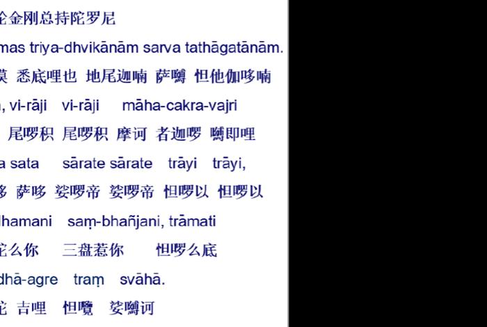 一切诸法佛教基本知识是什么、一切诸法入无量门陀罗尼注音