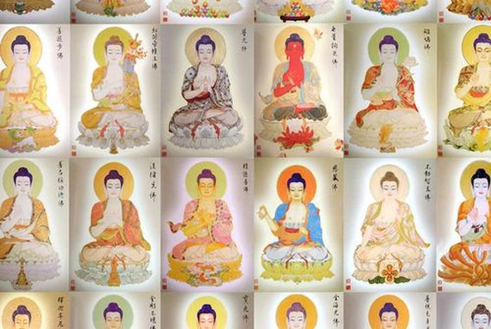 佛教人物名称表大全；佛教人物名称表大全图