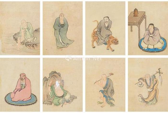 十六罗汉的故事；十六罗汉住世