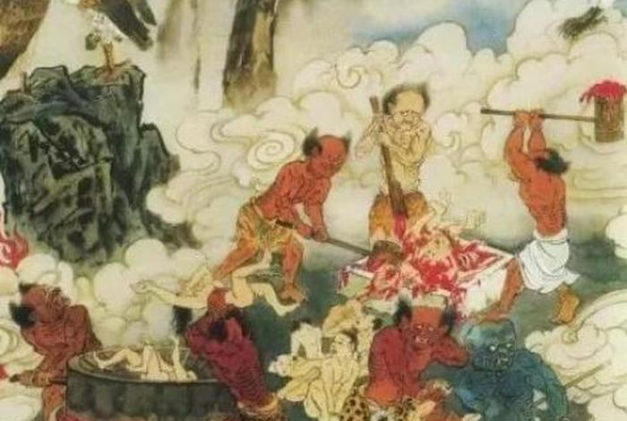 佛教的地狱；佛教的地狱和的地狱