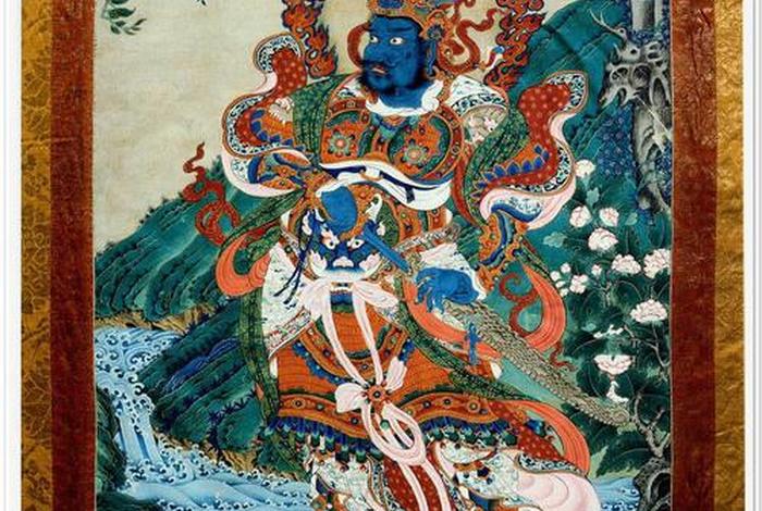 关于佛教的画卷、关于佛教的画卷是