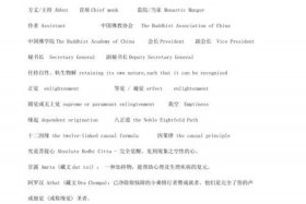 佛教的一些基本知识有哪些呢；佛教的一些基本知识有哪些呢英文