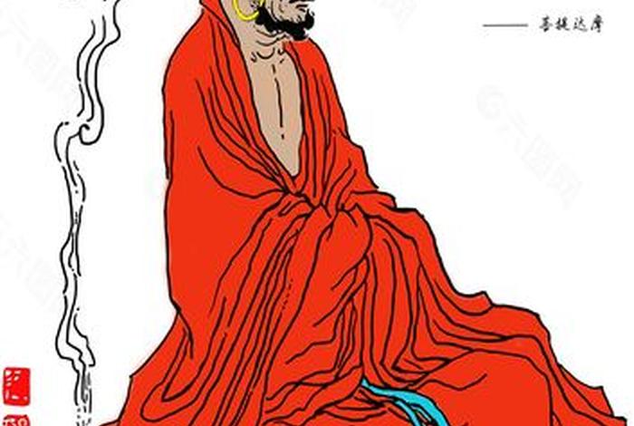 达摩祖师讲禅法 - 达摩祖师禅法图片