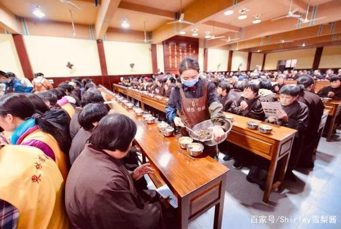 佛教寺庙吃斋饭知识讲座、庙里吃斋饭
