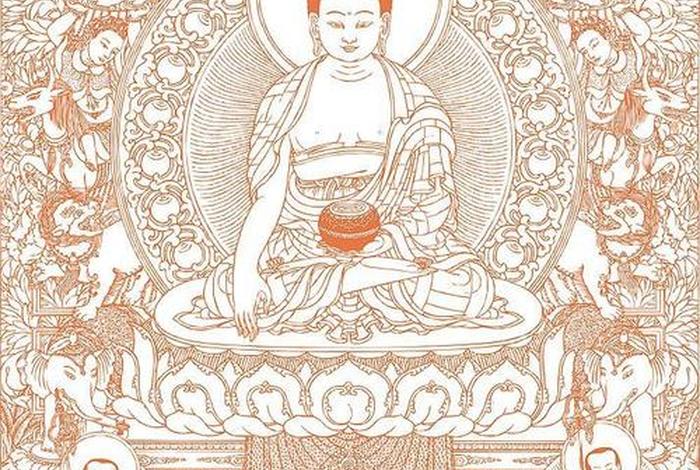 佛教矢量图高清大图；佛教矢量图高清大图大全