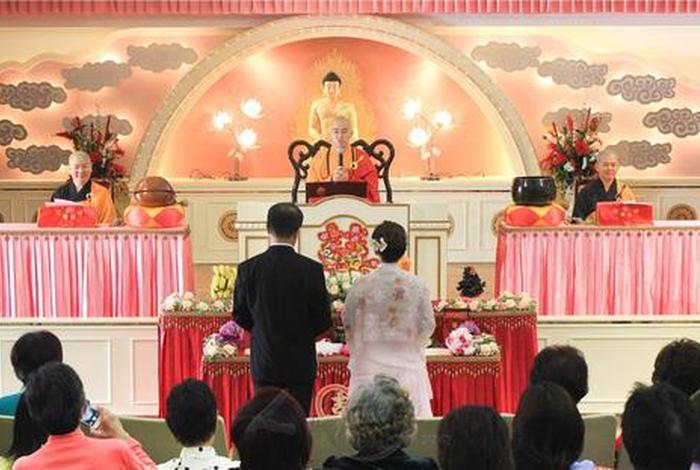 佛教婚礼视频完整版，佛事婚礼