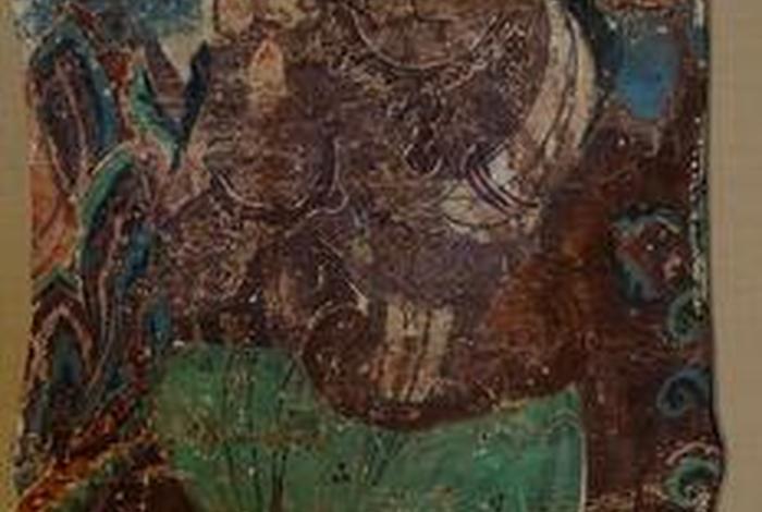 敦煌唐代壁画供奉图 唐代敦煌石窟壁画
