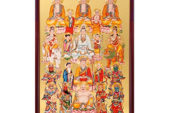 佛教供奉知识讲解图片大全，佛教供奉的神像有哪些图