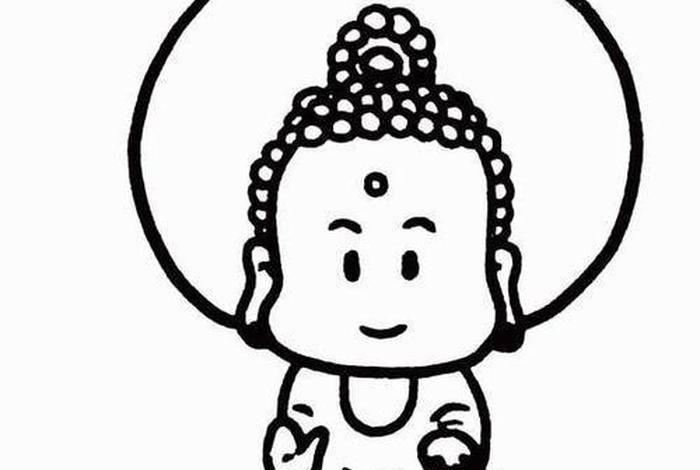 佛教简笔画图片大全 佛教简笔画图片大全可爱