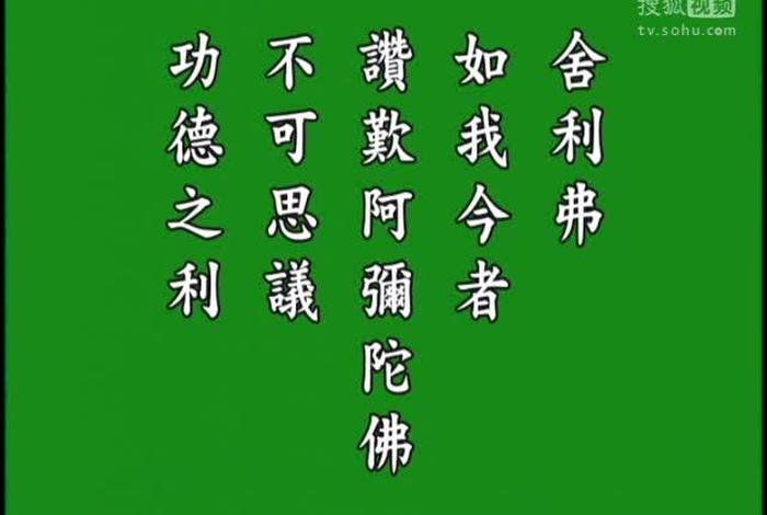 佛教法师讲的阿弥陀经 阿弥陀佛法师念诵
