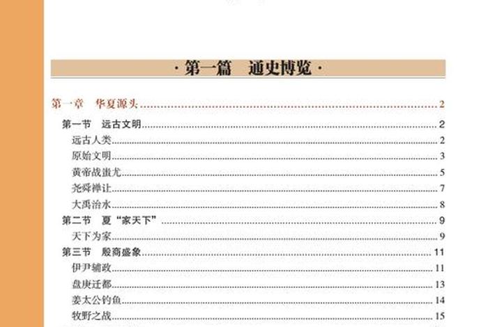 中华五千年知识大全书、中华五千年书目录