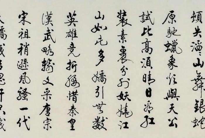 书法详细讲解 书法讲解沁园春雪单字精讲全集