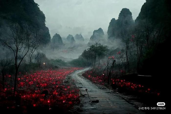 黄山谷的前世今生；关于三生石、彼岸花和奈何桥的传说