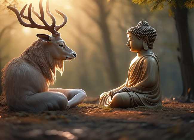 鹿和佛的寓意 - 鹿和佛的寓意是什么 鹿和佛的寓意 - 鹿和佛的寓意是什么
