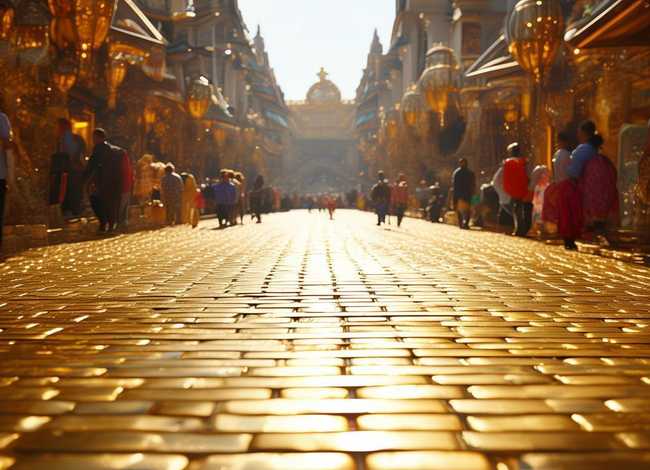 黄金铺是什么意思、黄金铺路是什么意思