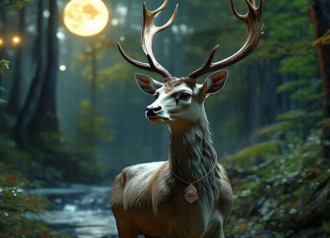 鹿佛学寓意，鹿在佛教的寓意