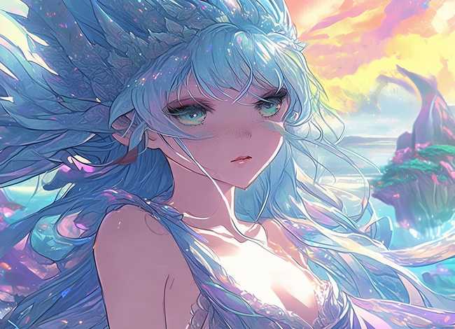 龙女动漫二次元 龙女动漫二次元头像